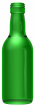 Botella para vino de vidrio BD 18,7 CL (187 ml)