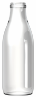 Botella de vidrio para zumo FRESCOR 1 L