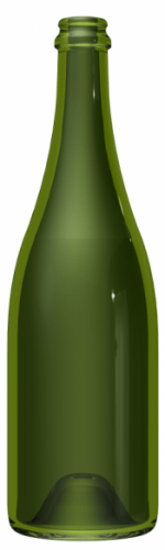 Botella de vidrio CAVA 75 CL