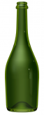 Botella de vidrio para espumosos CLAUDIA 75 CL