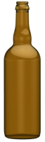 Botella de vidrio para cerveza BRASSEUR 75 CL RET