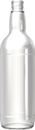 Botella de vidrio blanco para licor MARISMA NATURA 1 L (1000 ml)