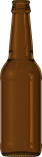Botella para cerveza de vidrio ABBEY 33 CL