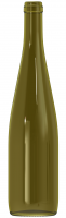 Botella para vino de vidrio RHIN NATURA 75 CL (750 ml)